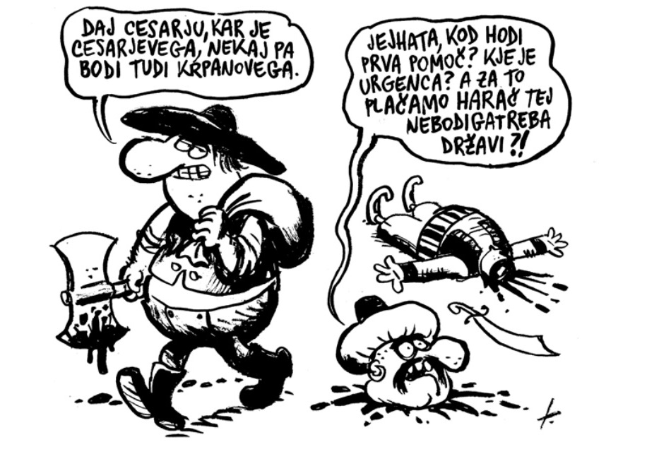 Sindrom Martina Krpana / Zadovoljstvo, če državi plačamo manj, kot bi morali