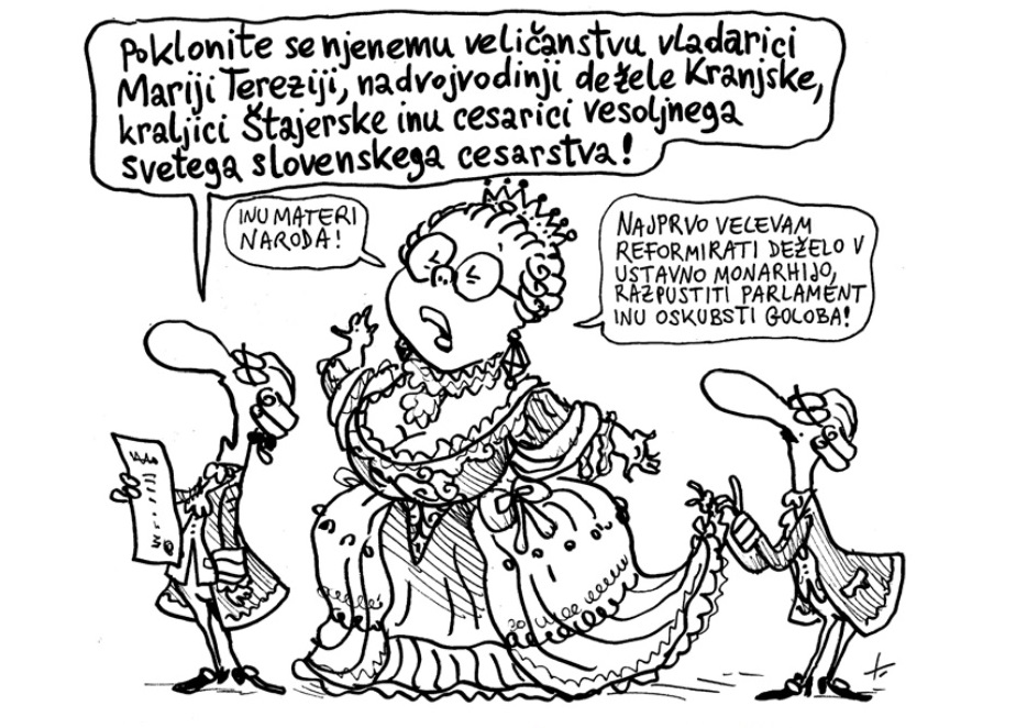 »Ne le da sem prva predsednica v zgodovini Republike Slovenije. Sem tudi prva po Mariji Tereziji, vladarici Avstro-Ogrske.«