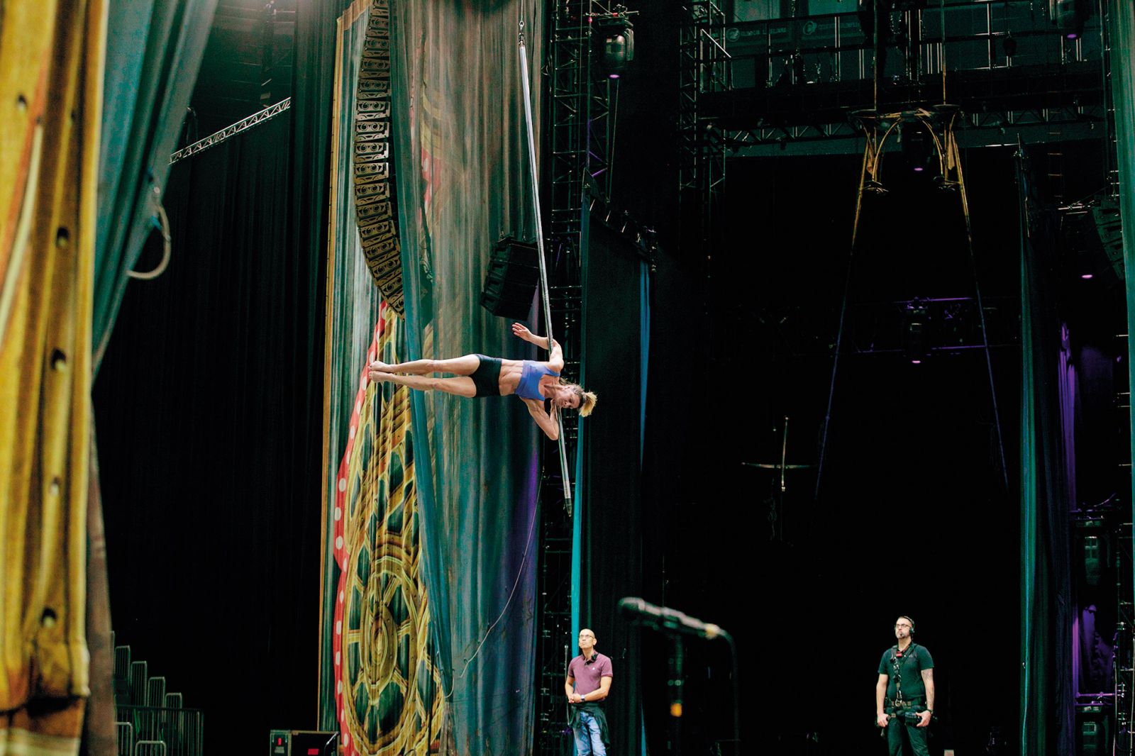 irque du Soleil, priprava na predstavo Corteo, Dvorana Stožice, LJ | Matic Zorman