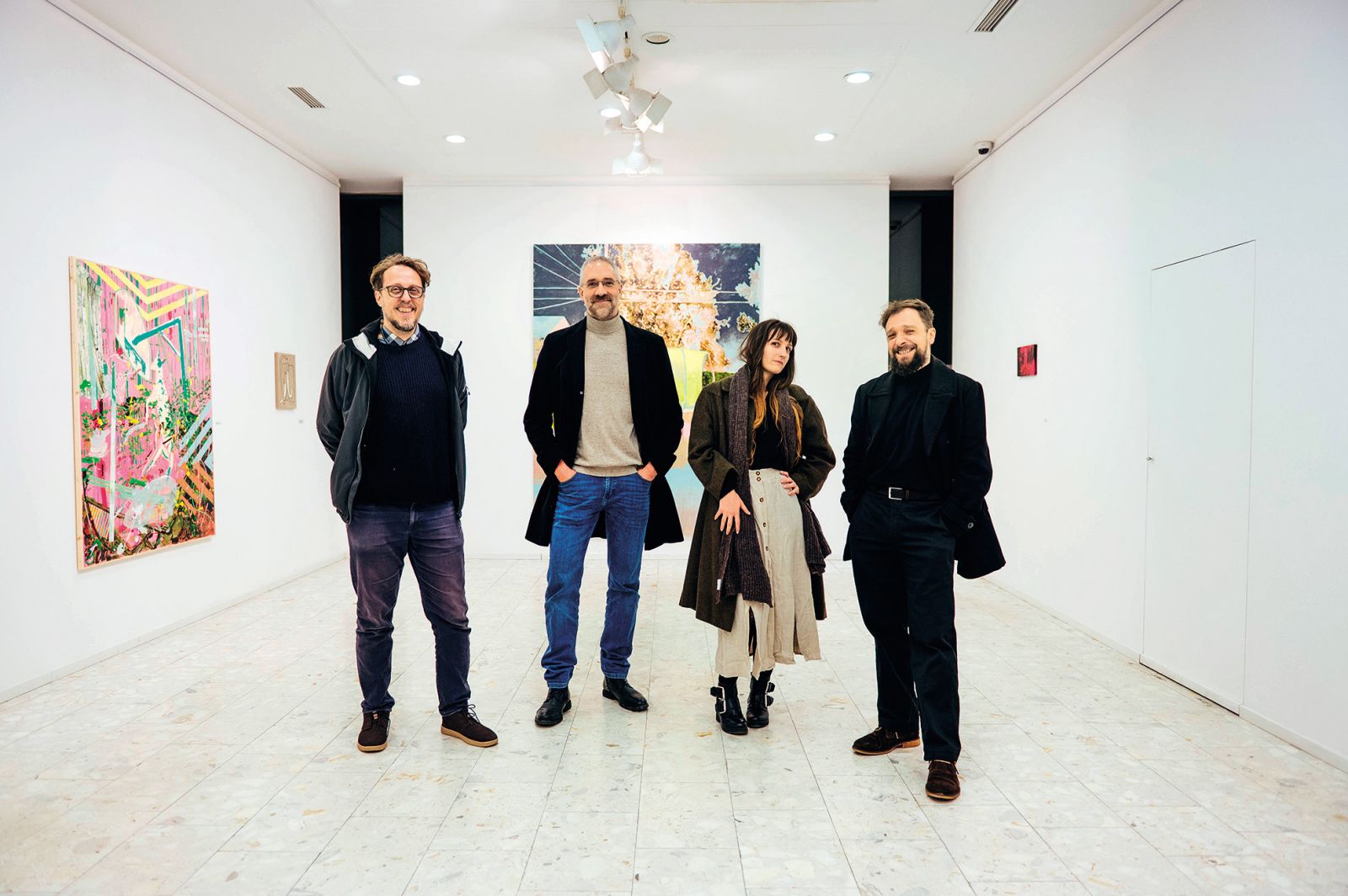 Sašo Vrabič, Arjan Pregl, Maša Žekš, Mito Gegič (brez Tine Dobrajc): TELL ME Y; Y galerija, LJ | Katarina Kolenc