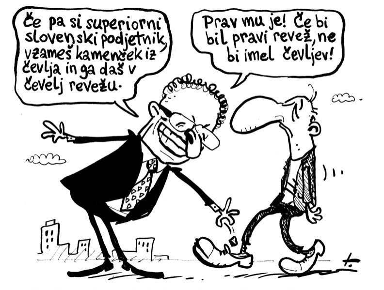»Ko imaš občutek, kako si superioren, je dobro, da si daš kamenček v čevelj, da te malo žuli«