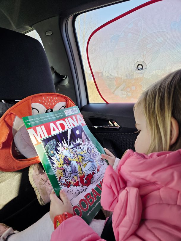 Nadobudna bralka Ronja 