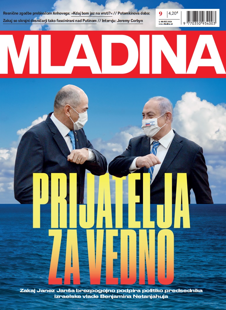 Naslovnica nove Mladine / PRIJATELJA ZA VEDNO
