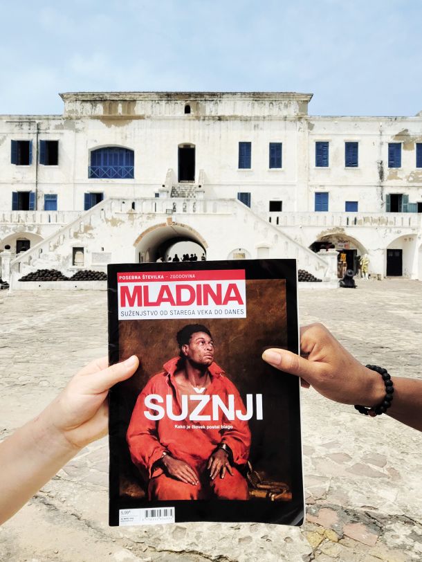 Cape Coast Castle, največja utrdba, kjer so trgovali s sužnji, Gana