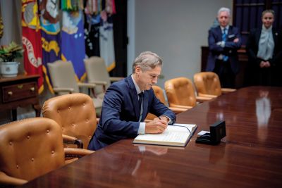 Robert Golob je vestno prepisal zahvalo ameriškemu predsedniku