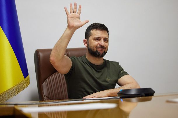 Ukrajinski predsednik Volodimir Zelenski