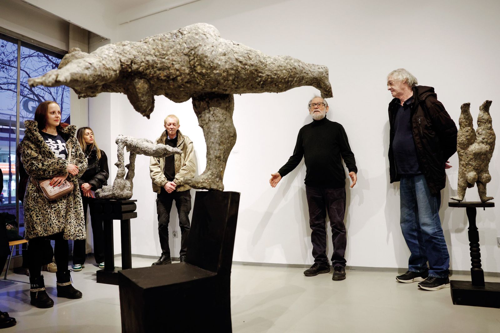 Jiři Bezlaj: V ravnotežjih, kipi; Bežigrajska galerija 1, LJ | Borut Krajnc