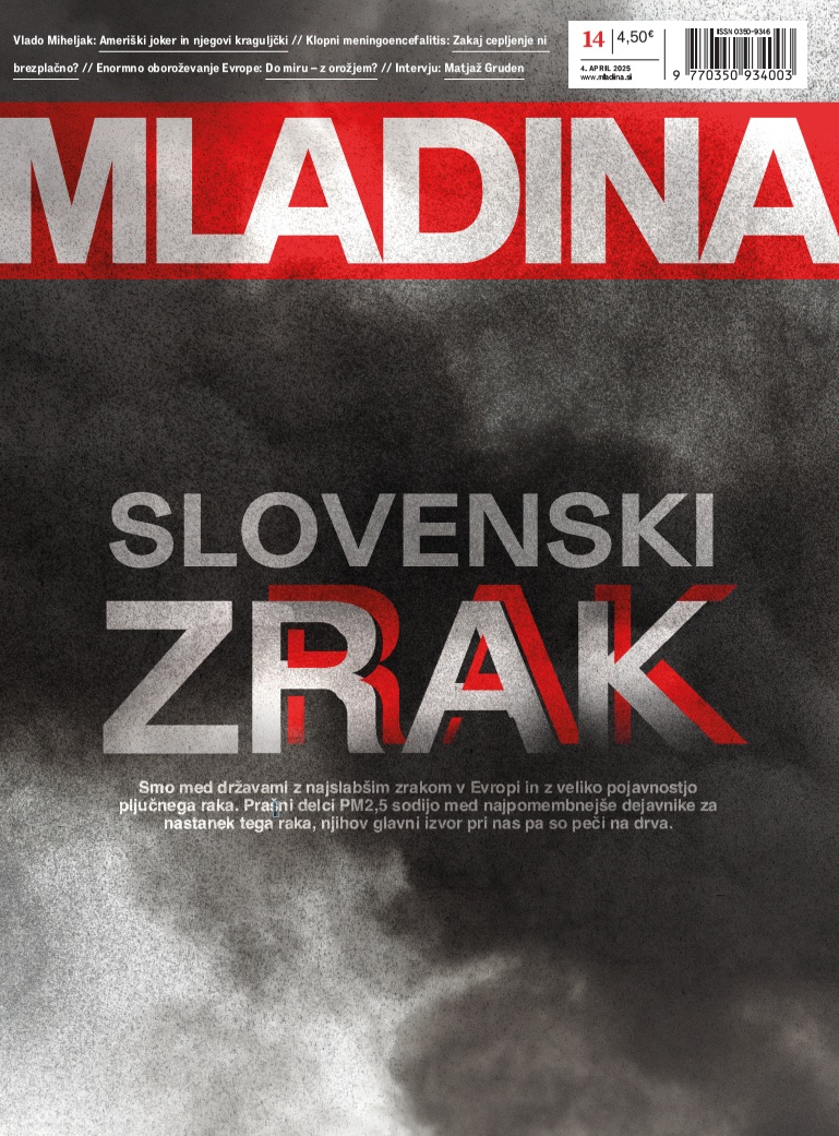 MLADINA 14 2025: SLOVENSKI ZRAK