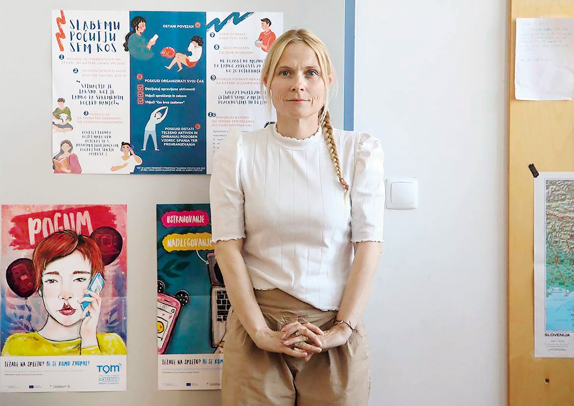 Maša Gril, specialna pedagoginja na Osnovni šoli Šenčur. 