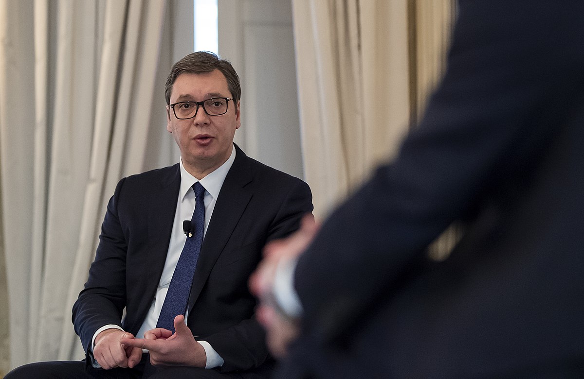 Vučić /  »To je teror nad Srbi«