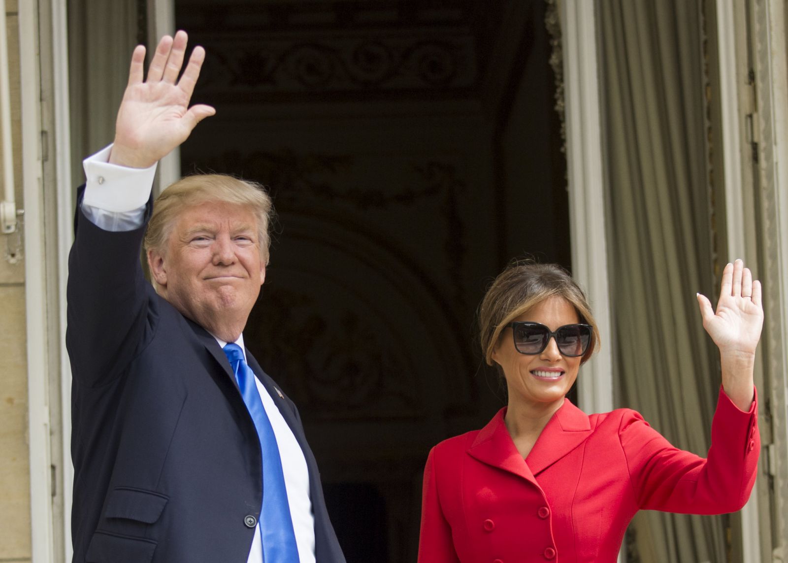 Trump / »Z Melanio bova šla na pogreb papeža Frančiška v Rim«