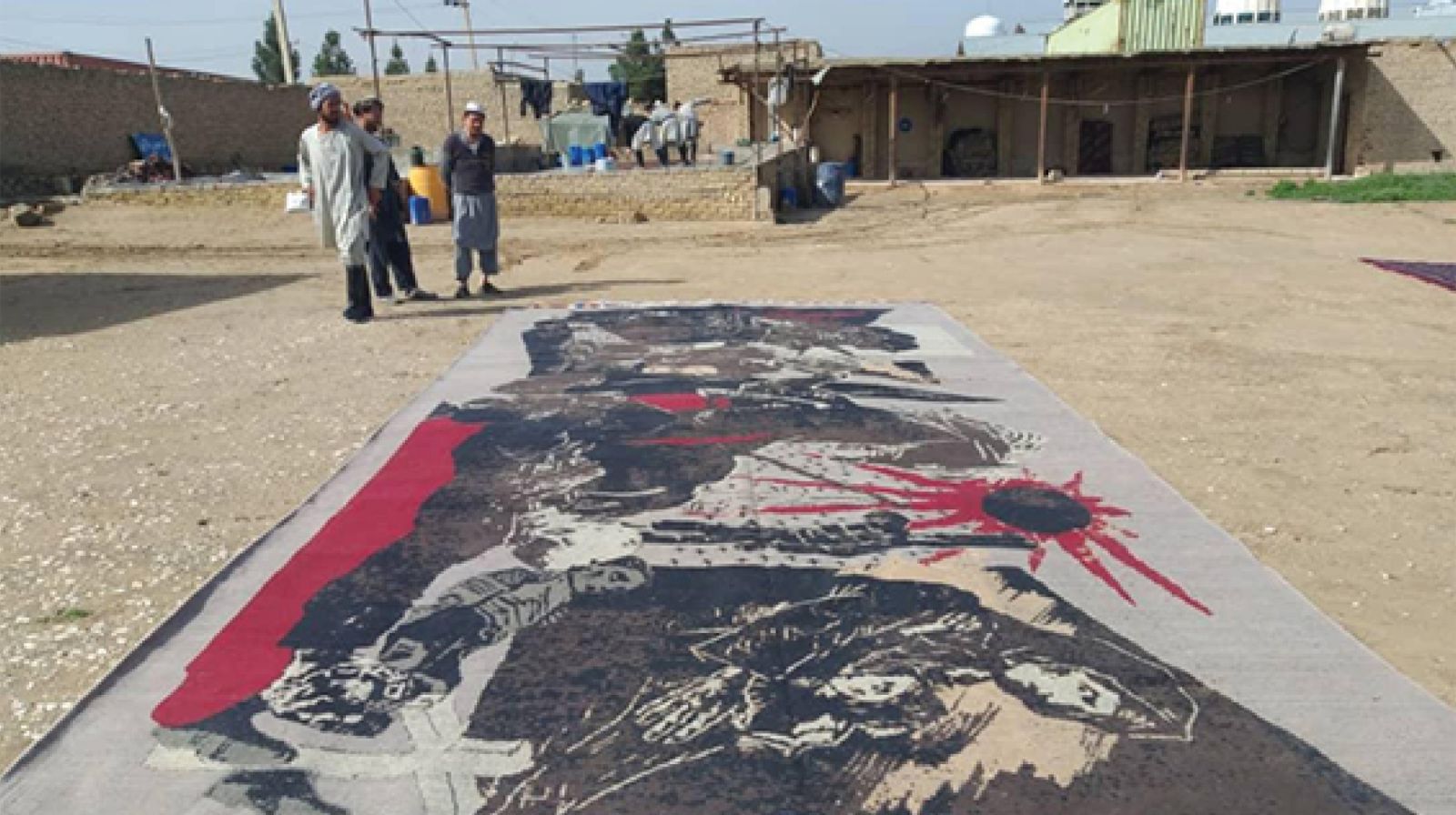 Z dovoljenjem LAIBACH/A/POLITICAL.; Kabul, februar 2022.