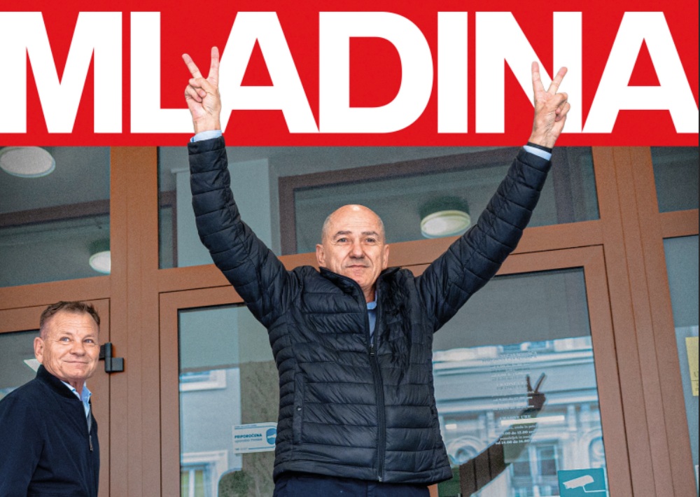 Naslovnica nove Mladine / NEDOTAKLJIVI