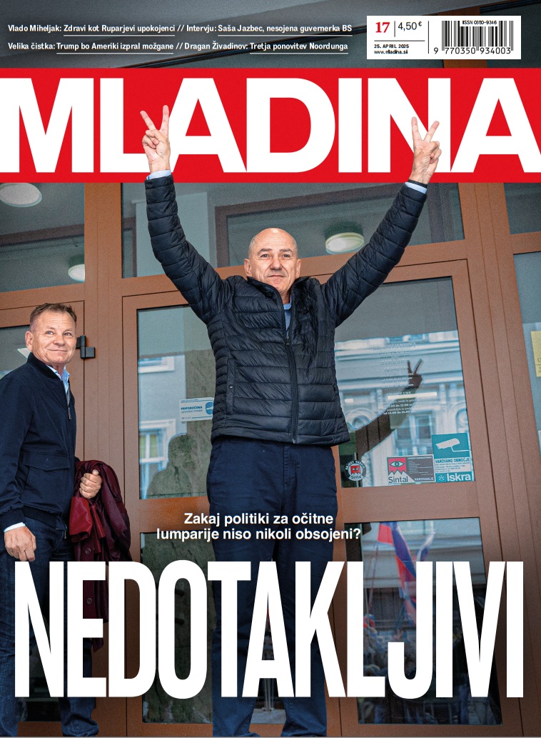 MLADINA 17 2025: NEDOTAKLJIVI