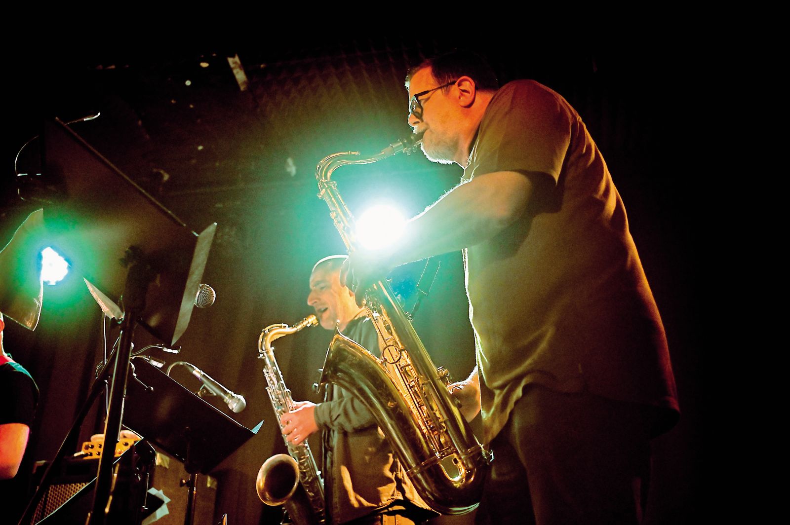 Svetlost feat. Ken Vandermark & Paal NilssenLove; Defonija in Domingo, Gromka, AKC Metelkova, LJ | Jože Balas, FOTO NOTE
