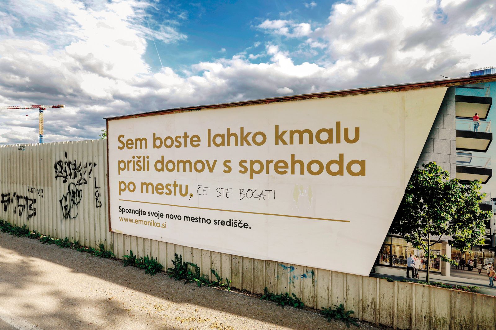 Bodoča draga stanovanja v Emoniki ob železniški postaji v Ljubljani