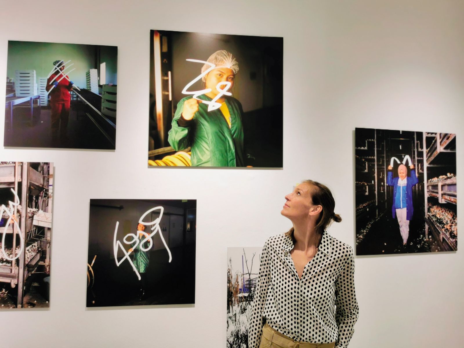 Anna Fabricius: Dom je tam, kjer je delo; Galerija Photon, LJ | Borut Krajnc