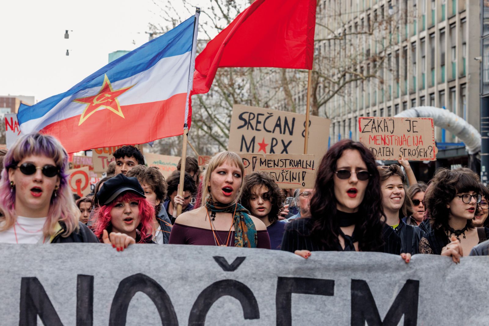 Demonstracije za ženske pravice ob 8. marcu letos