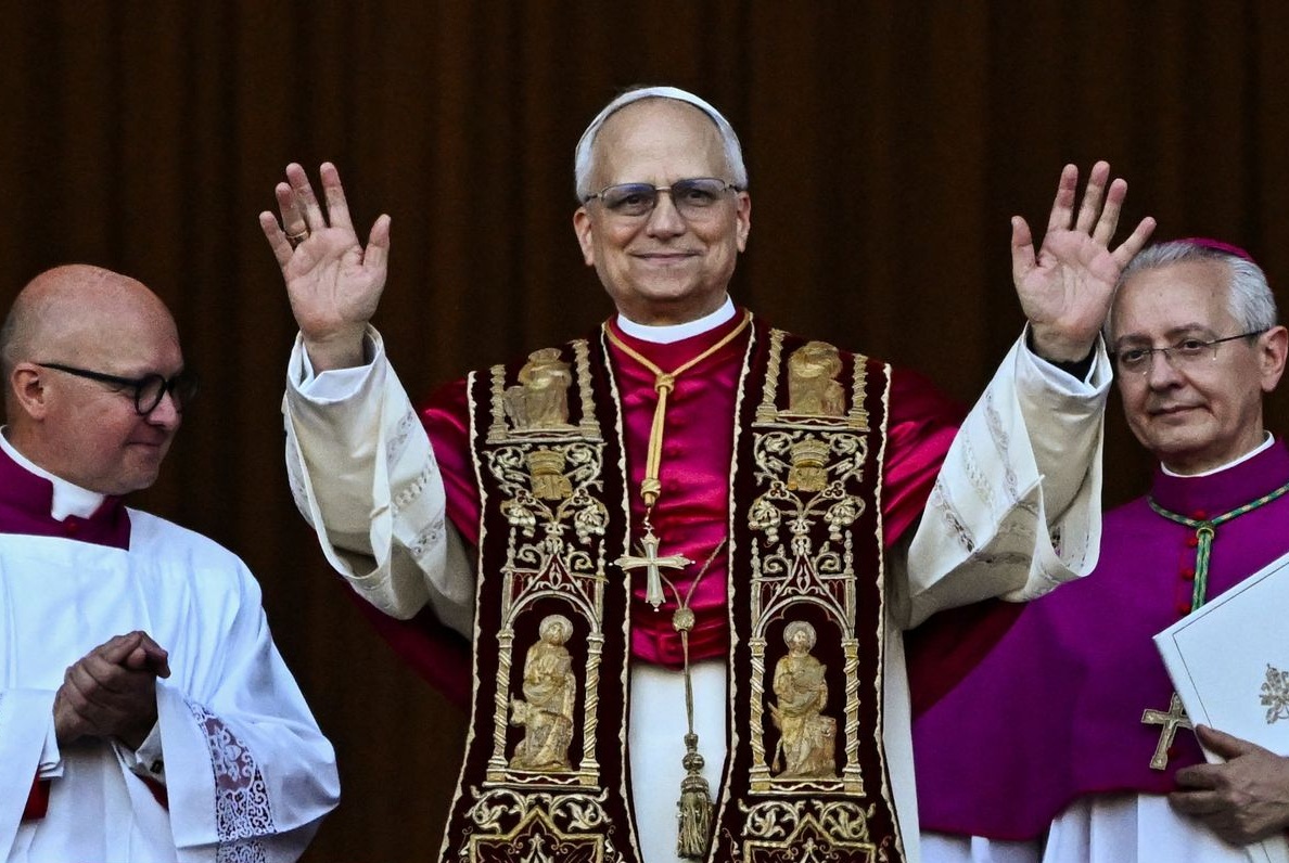 Papež Leon XIV. /  »Pomagajte nam in drug drugemu graditi mostove«