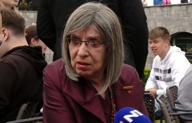 Svetlana Makarovič pred kamero portala N1