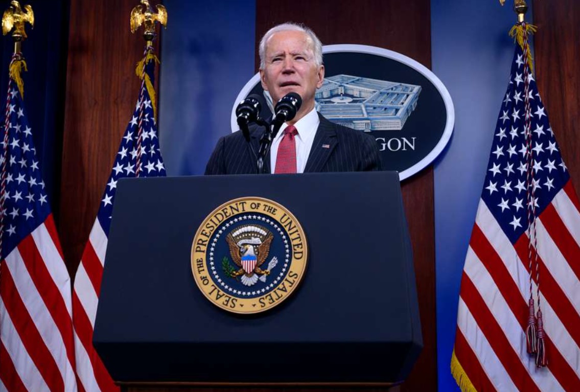Joe Biden /  »V čast mi je bilo več kot 50 let služiti temu narodu«