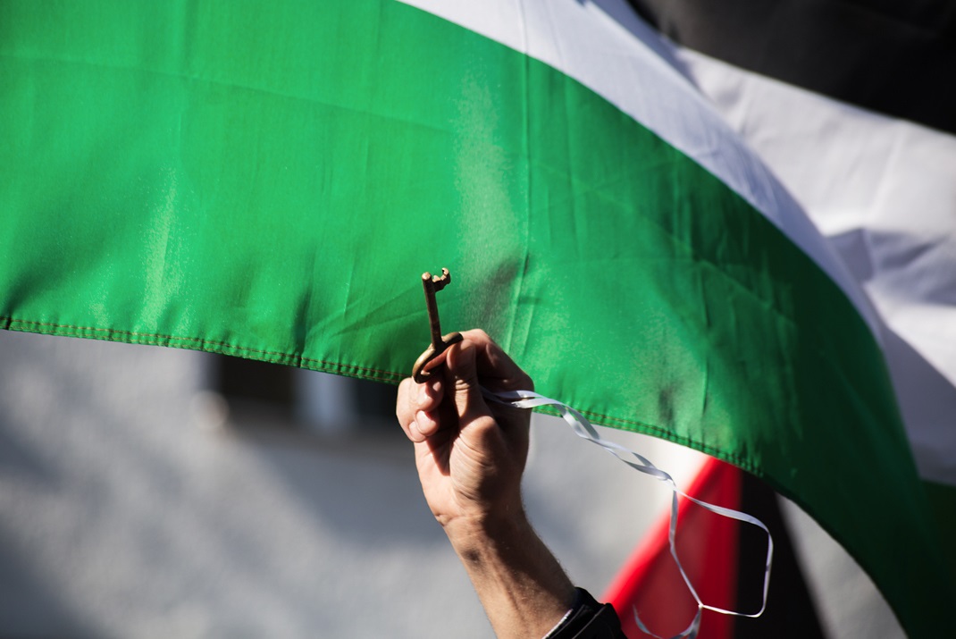 »Ker Izrael že obstaja, moramo zgraditi še Palestino«