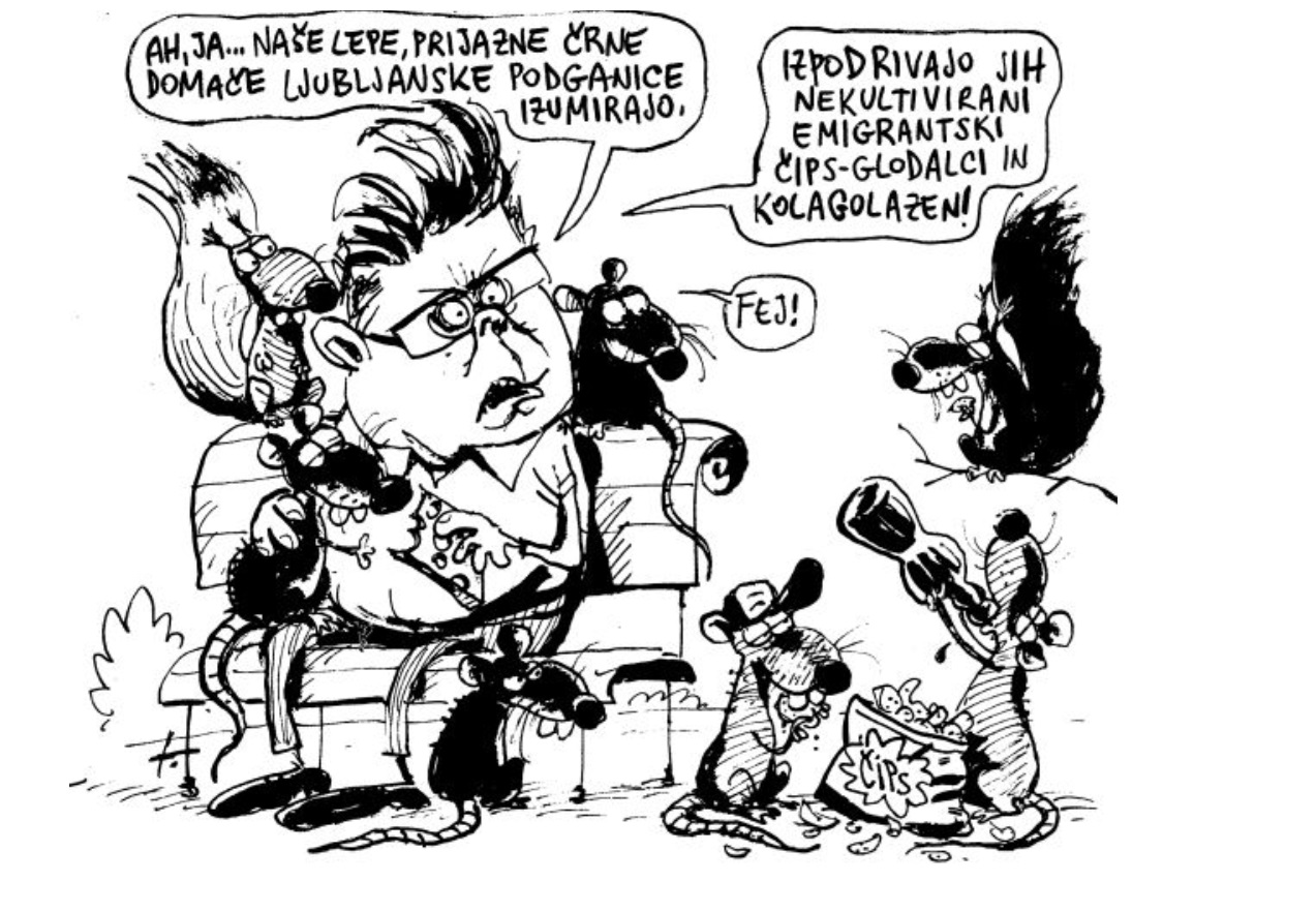 »V moji mladosti so bile podgane v Ljubljani črne, veverice pa oranžne. Danes so veverice črne in podgane sive.«