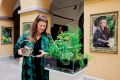 Katja Goljat: Gledala sem, kako trava raste, Zgodovinski atrij ljubljanske Mestne hiše 