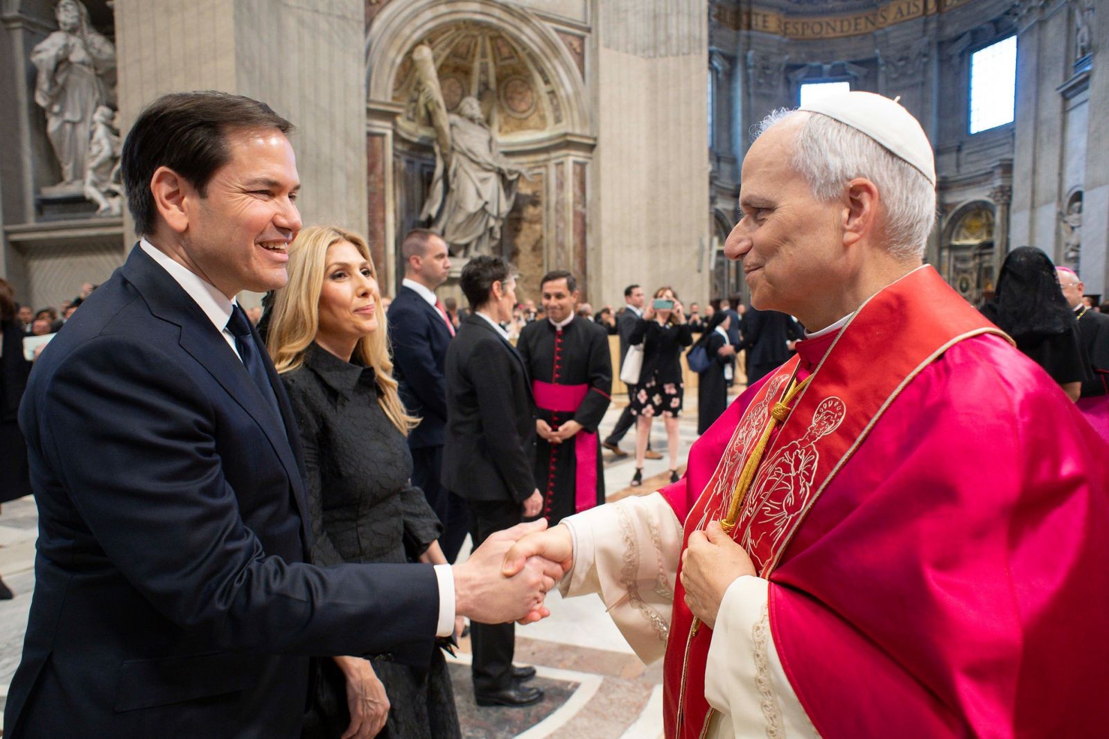 O čem se je papež pogovarjal z ameriškim političnim vrhom?