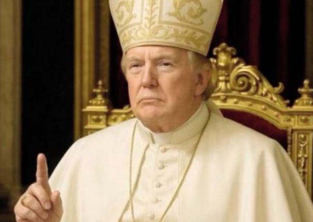 Habemus papam! /  To potrjuje, da je Trump nor