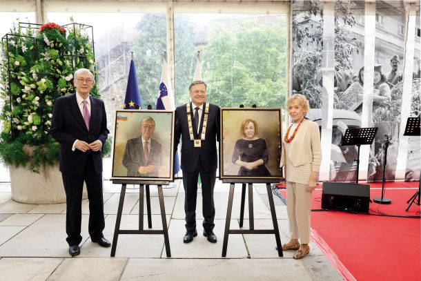 Častna meščana Ljubljane: Danilo Türk in Milena Zupančič 