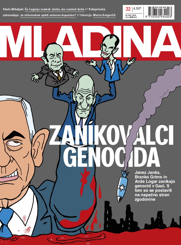 MLADINA 22 2025: ZANIKOVALCI GENOCIDA