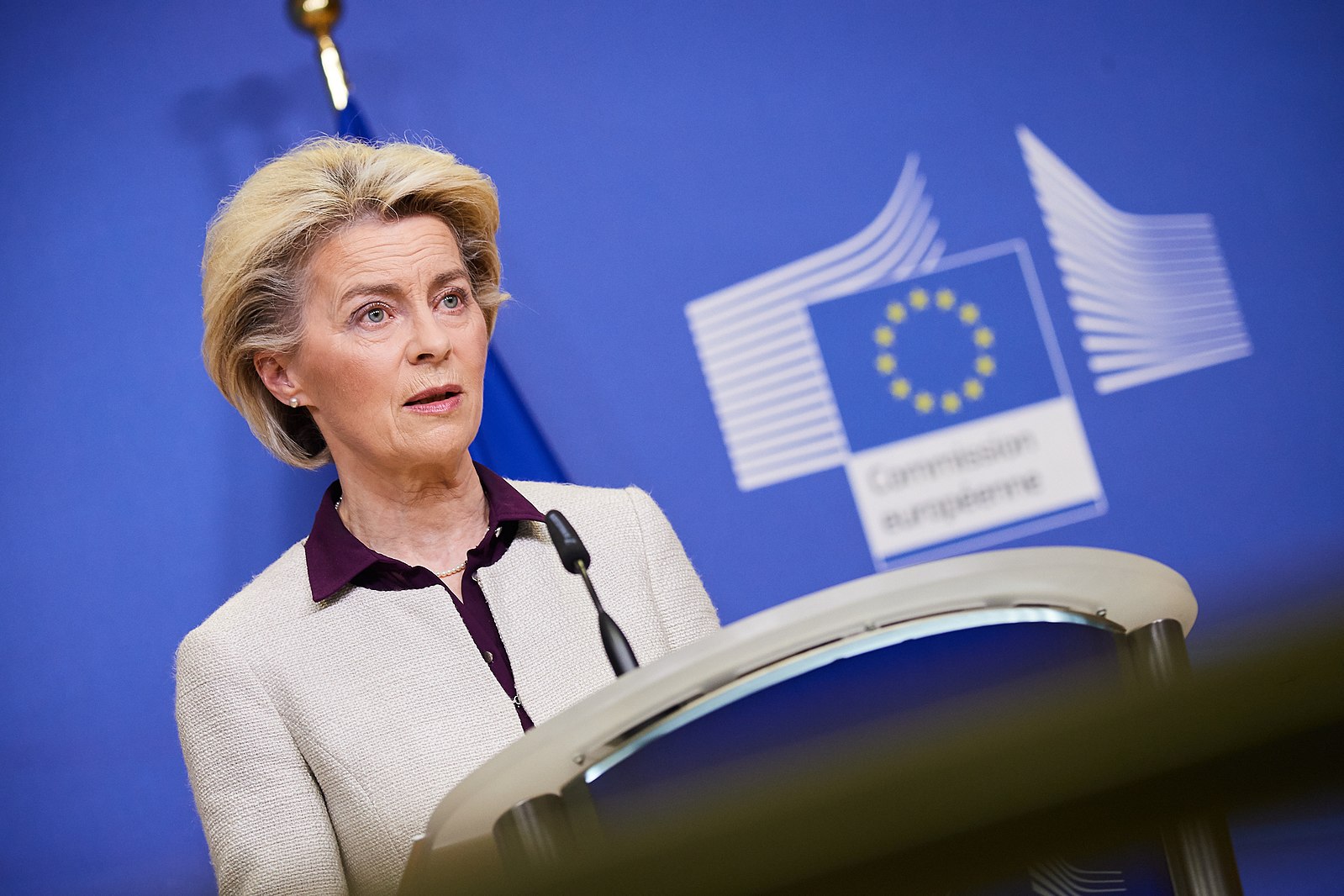 Ursula von der Leyen /  »Izraelsko vlado pozivamo, naj takoj ustavi trenutno eskalacijo«