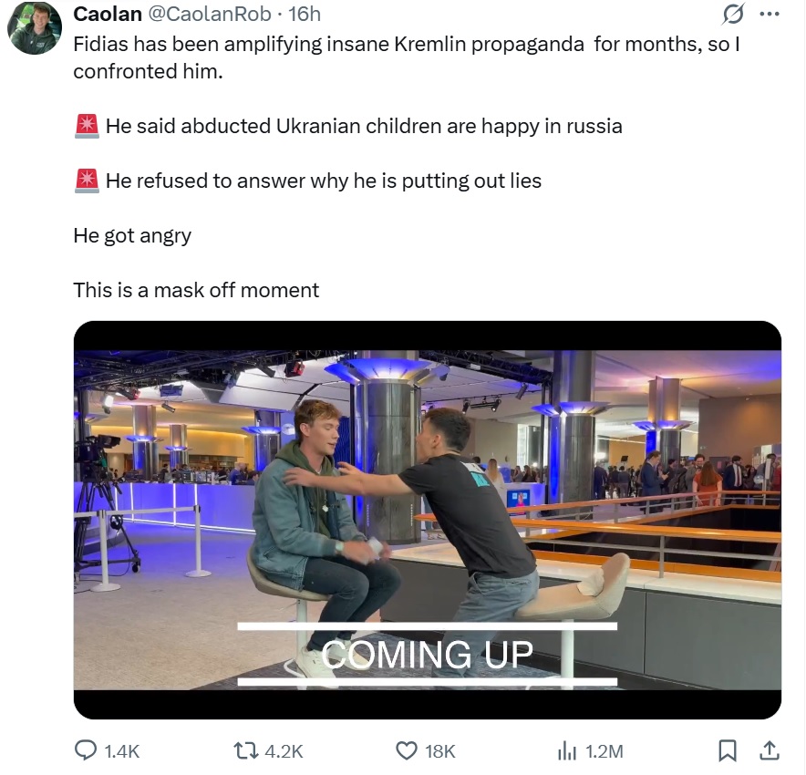 Objava na omrežju X