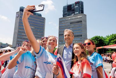 Odprtje Plazma športnih iger mladih