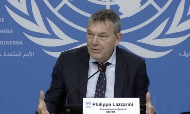 Vodja UNRWA Philippe Lazzarini