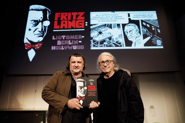 Zoran Smiljanić: Fritz Lang: Ljutomer– Berlin–Hollywood, predstavitev z Marcelom Štefančičem, Atrij ZRC, LJ 