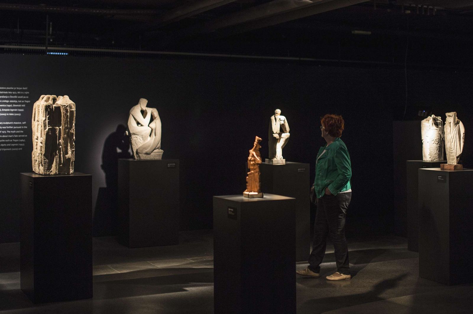 Stojan Batič: Človek in mit (razstava leta 2015 v Jakopičevi galeriji)