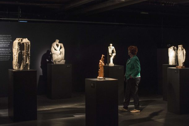 Stojan Batič: Človek in mit (razstava leta 2015 v Jakopičevi galeriji)