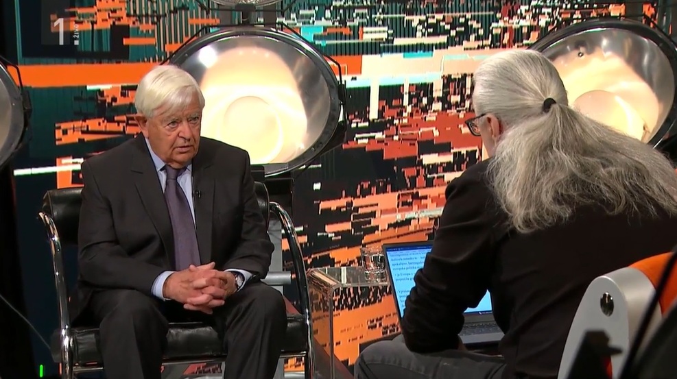 Milan Kučan, prvi predsednik republike, v oddaji Marcel na TV Slovenija