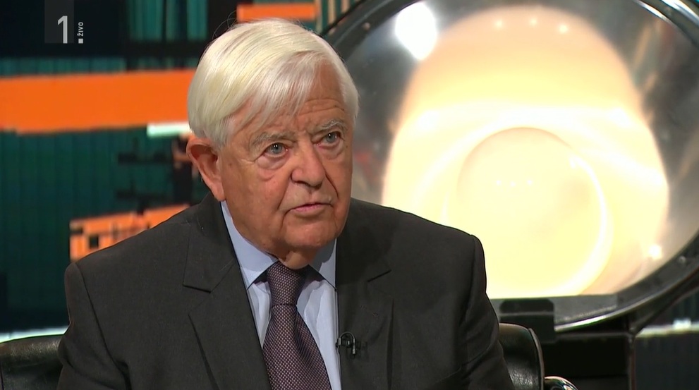 Milan Kučan, prvi predsednik republike, v oddaji Marcel na TV Slovenija