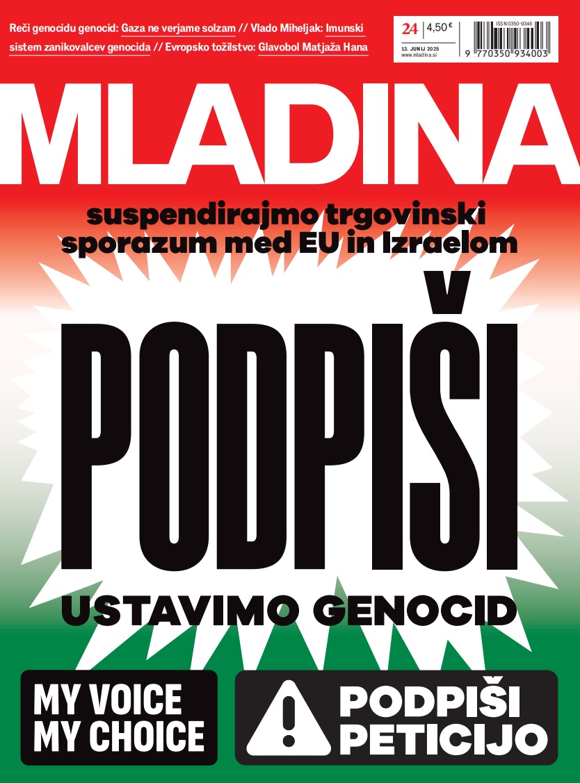 MLADINA 24 2025: USTAVIMO GENOCID