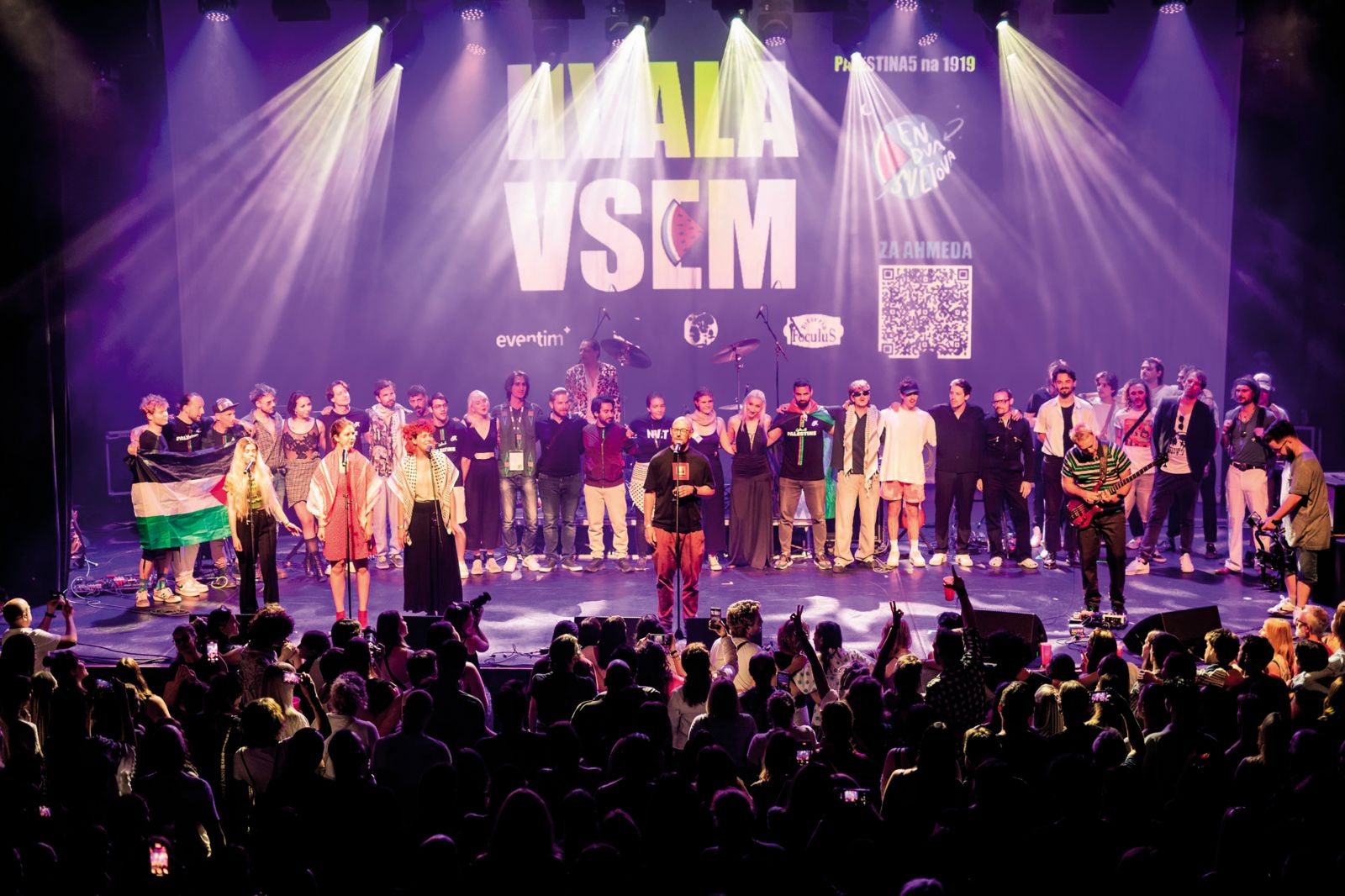 EnDvaSvetova: Dobrodelni koncert za Palestino, CUK Kino Šiška, LJ | Saša Krajnc