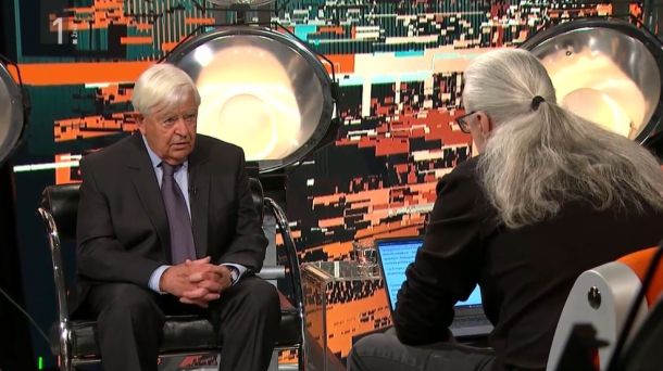 Milan Kučan, prvi predsednik republike, v oddaji Marcel na TV Slovenija
