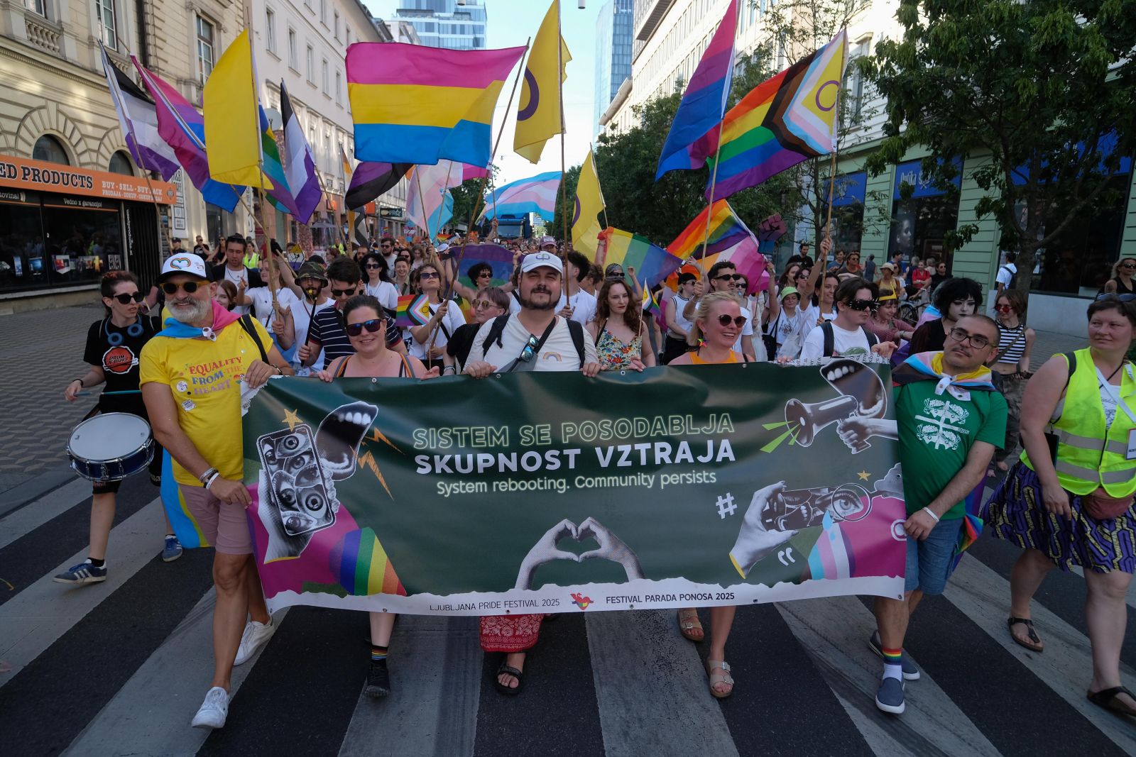 Solidarnst na ljubljanski paradi ponosa