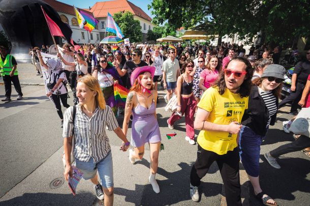 Parada veselja in ljubezni na mariborskih ulicah 
