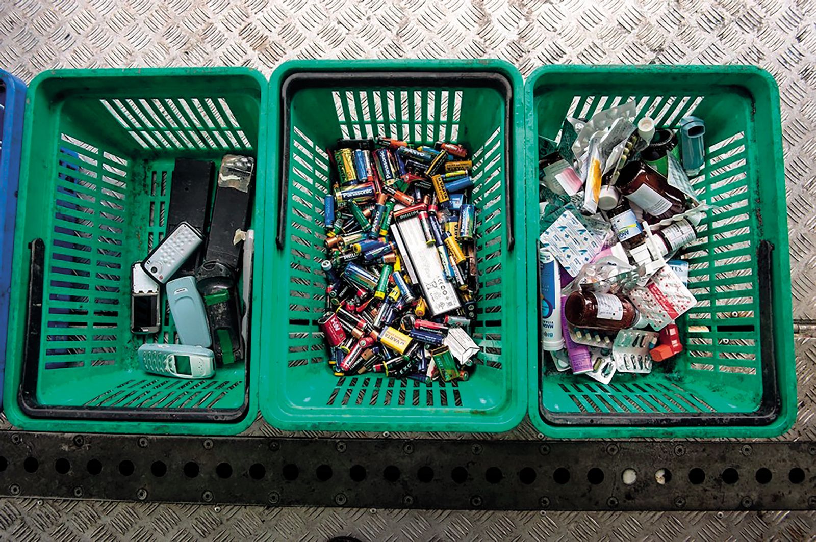 Pravilno odlaganje baterij  in drugih odpadkov