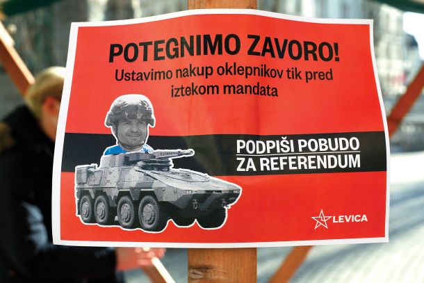 »V Levici ne podpiramo dviga izdatkov za orožje«