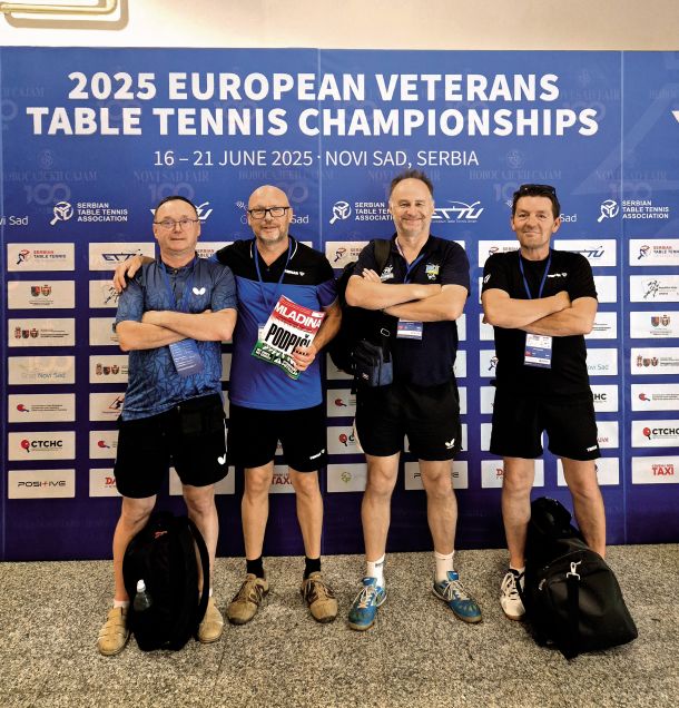Evropsko veteransko prvenstvo v namiznem tenisu, Novi Sad, SRB 
