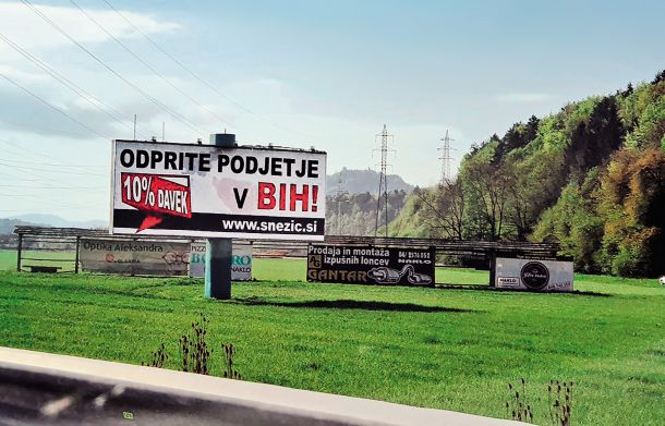 Če bi bilo v Sloveniji področje računovodenja in davčnega svetovanja regulirano, Rok Snežič ne bi mogel pozivati k selitvi davkov v BiH.